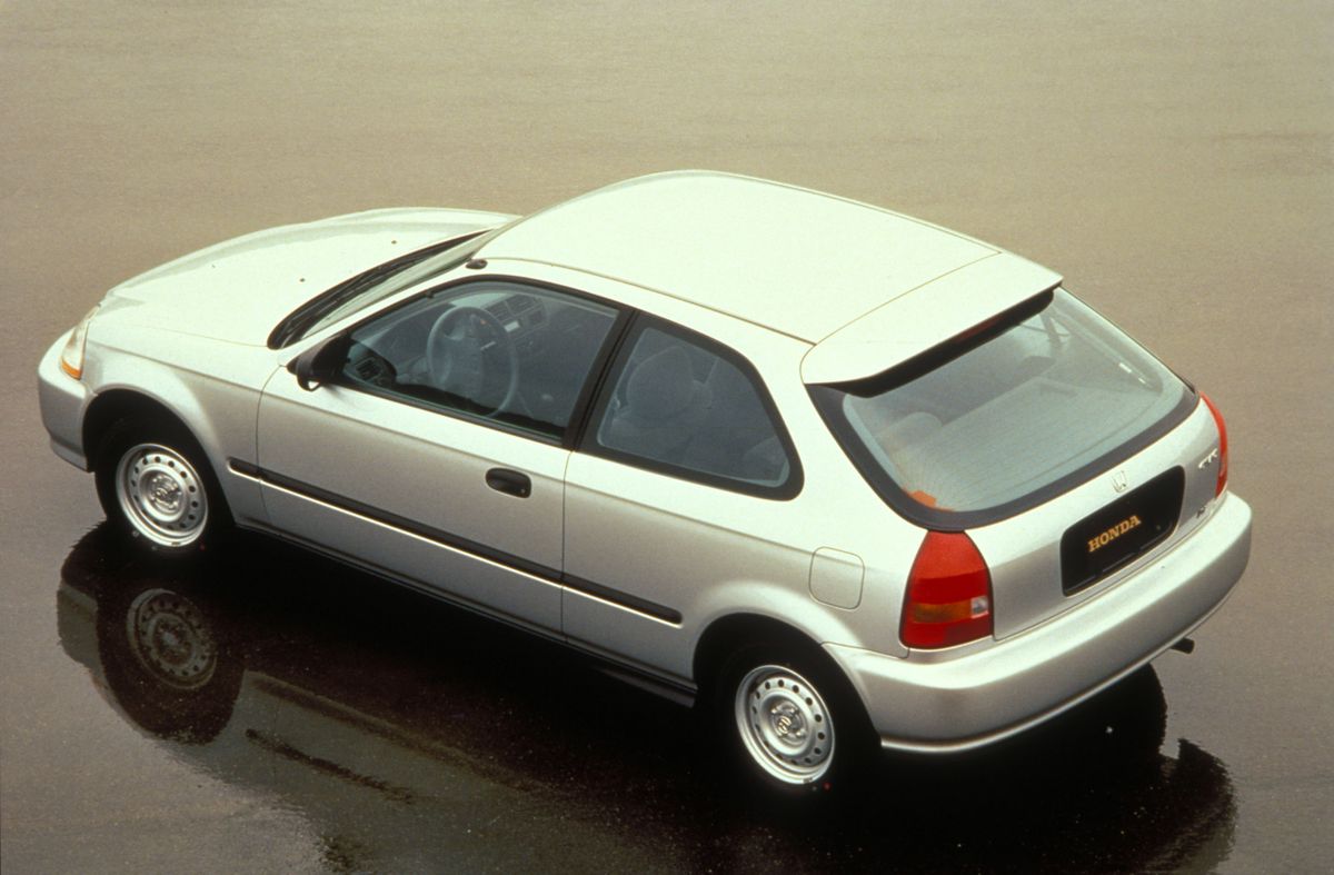 Хонда Цивик (США) 1996. Кузов, экстерьер. Хэтчбек 3 дв., 6 поколение