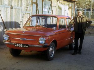 ZAZ 968A 1973. هيكل السيارة. سيدان بابين, 1 الجيل