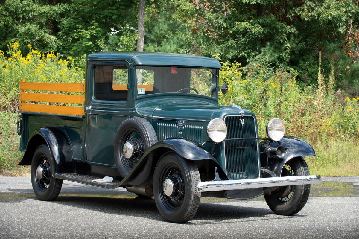 Ford V8 1932. Carrosserie, extérieur. 1 pick-up, 1 génération