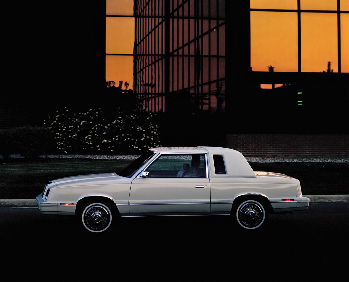 Chrysler LeBaron 1982. Carrosserie, extérieur. Coupé, 2 génération
