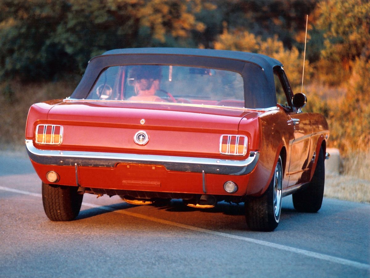 Форд Мустанг 1964. Кузов, экстерьер. Кабриолет, 1 поколение