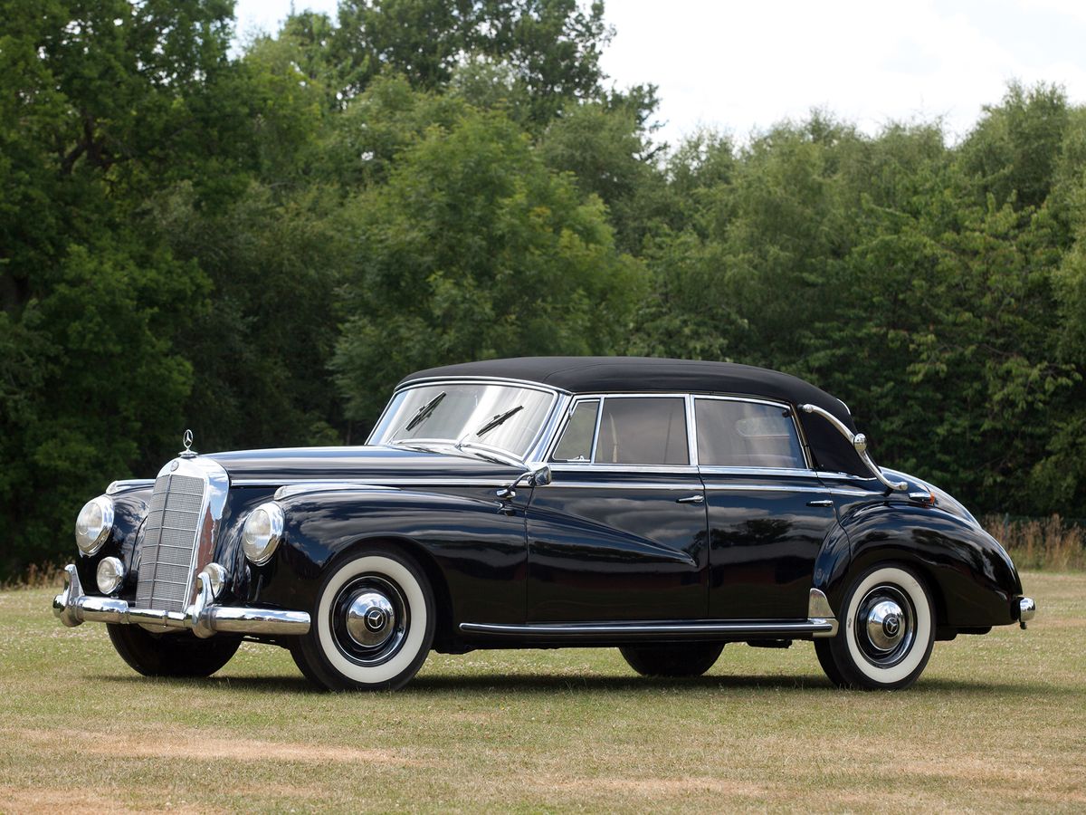 Mercedes-Benz W186 1951. Bodywork, Exterior. Cabrio, 1 generation