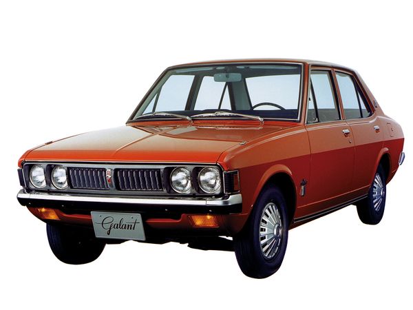 Mitsubishi Galant 1969. Carrosserie, extérieur. Berline, 1 génération