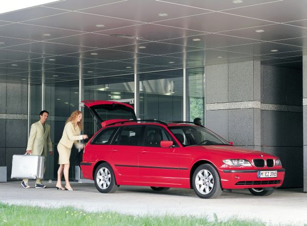 BMW 3 series 2001. Carrosserie, extérieur. Break 5-portes, 4 génération, restyling