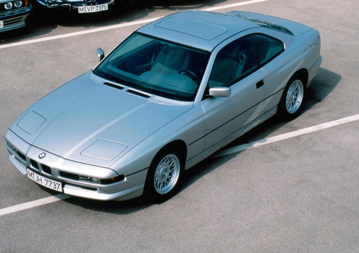 BMW 8 series 1989. Carrosserie, extérieur. Coupé sans montants, 1 génération