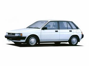 טויוטה קורסה 1989. מרכב, צורה. מיני 5 דלתות, 3 דור