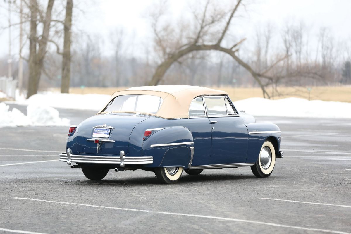 Plymouth Special DeLuxe 1949. Carrosserie, extérieur. Cabriolet, 1 génération