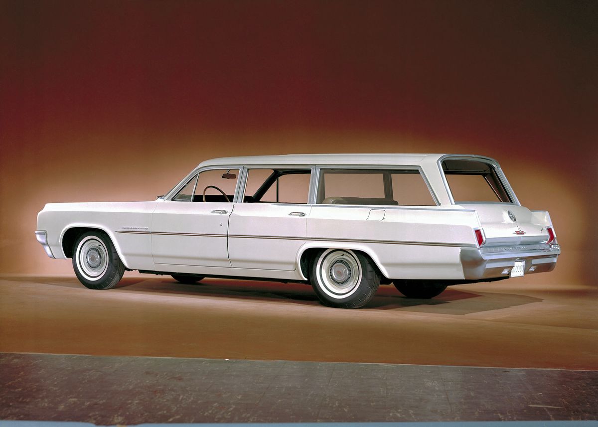 Oldsmobile Eighty Eight 1961. Bodywork, Exterior. Estate 5-door, 5 generation