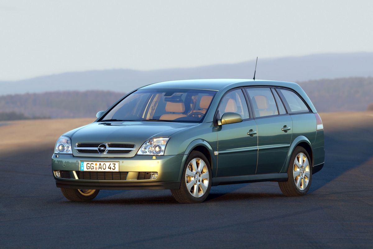 Opel Vectra 2002. Carrosserie, extérieur. Break 5-portes, 3 génération