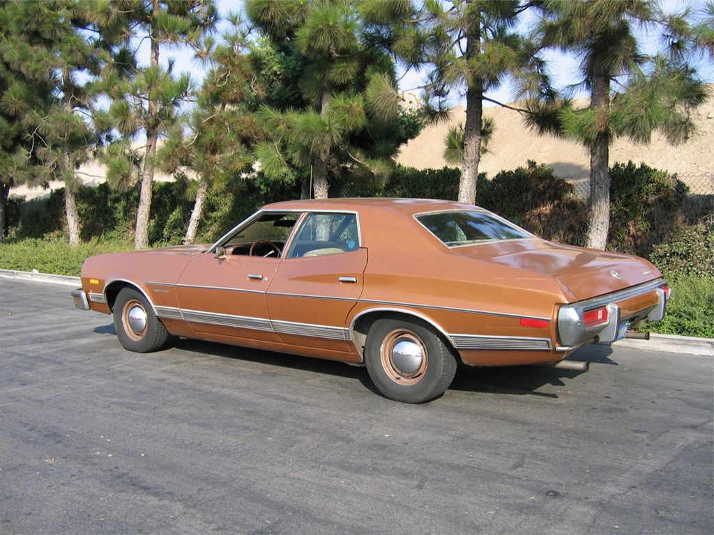 Ford Torino 1972. Carrosserie, extérieur. Berline, 3 génération