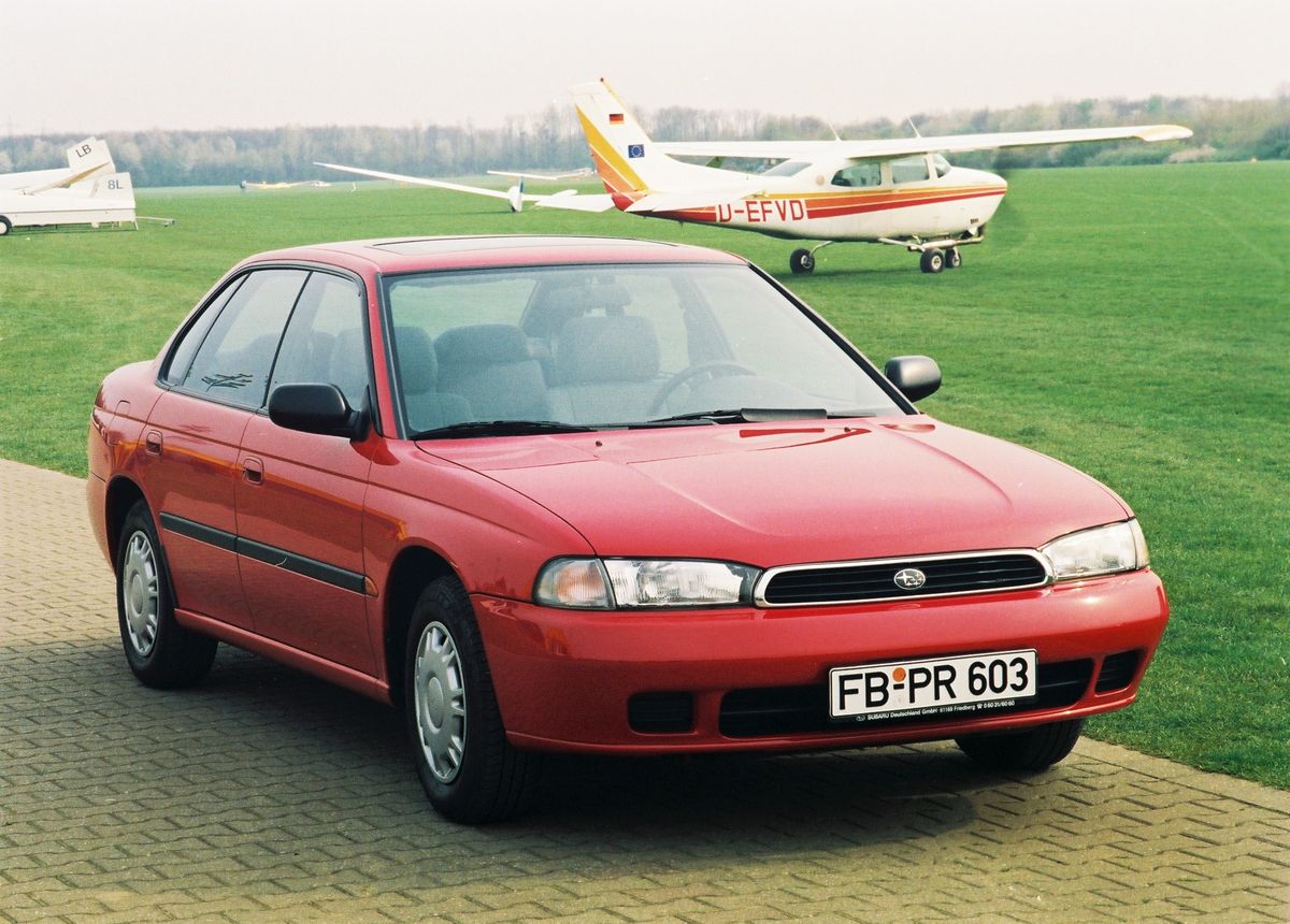 Subaru Legacy 1993. Bodywork, Exterior. Sedan, 2 generation