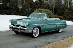 Mercury Monterey 1955. Carrosserie, extérieur. Cabriolet, 2 génération