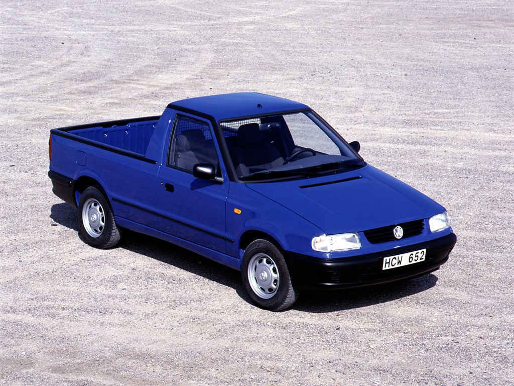 Volkswagen Caddy 1995. Bodywork, Exterior. Pickup, 2 generation