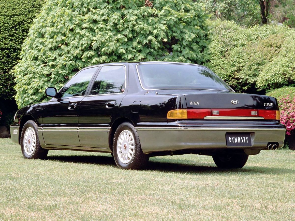 Hyundai Dynasty 1996. Carrosserie, extérieur. Berline, 1 génération