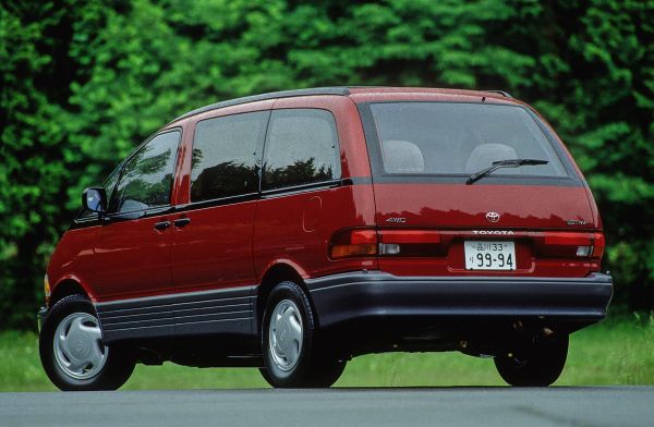 Toyota Estima 1990. Carrosserie, extérieur. Monospace, 1 génération