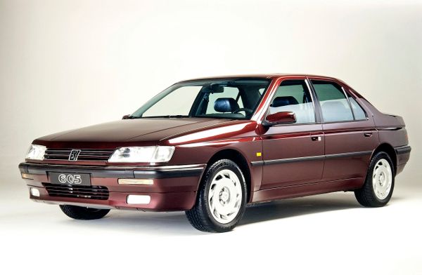 Peugeot 605 1989. Carrosserie, extérieur. Berline, 1 génération