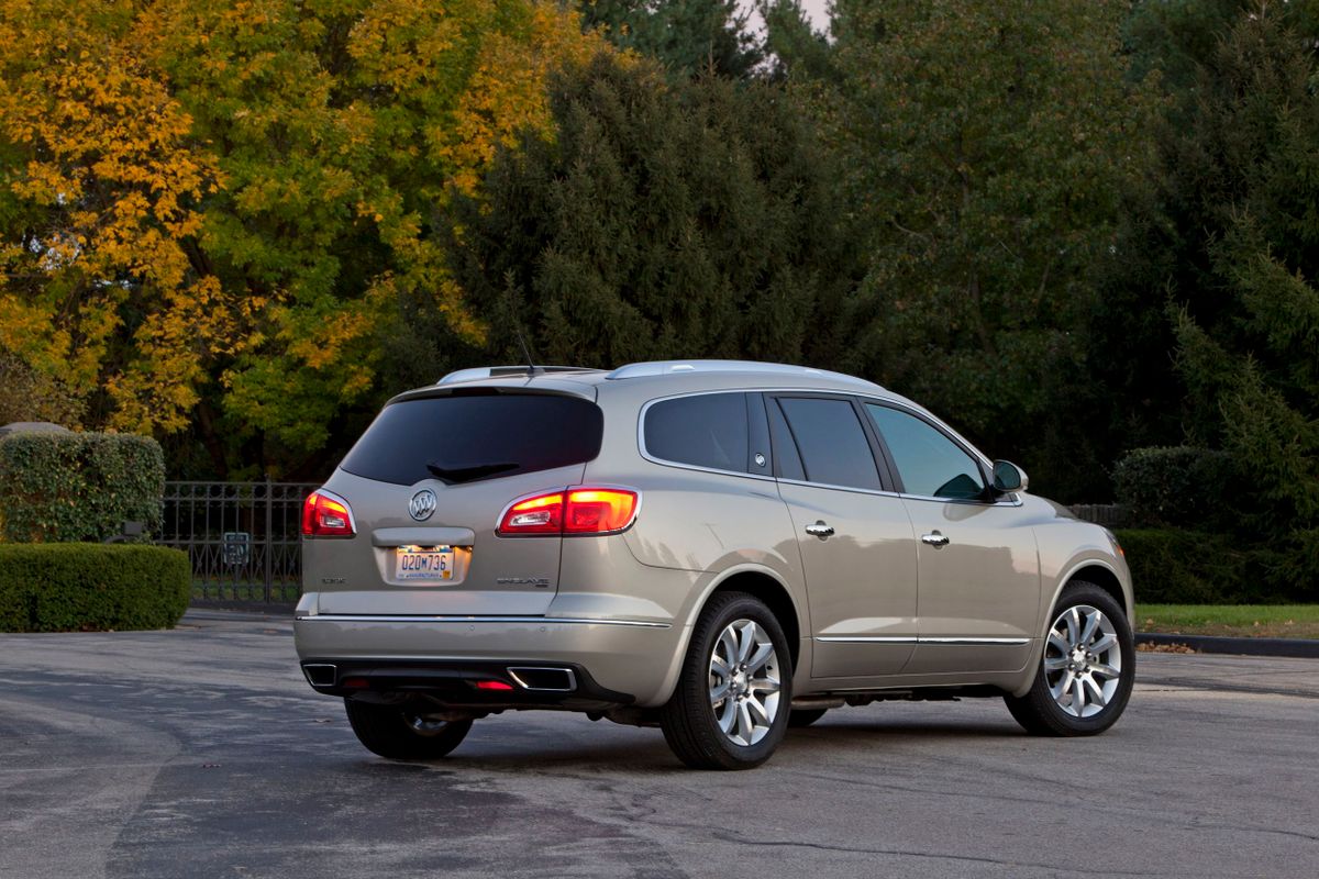 Buick Enclave 2013. Carrosserie, extérieur. VUS 5-portes, 1 génération, restyling