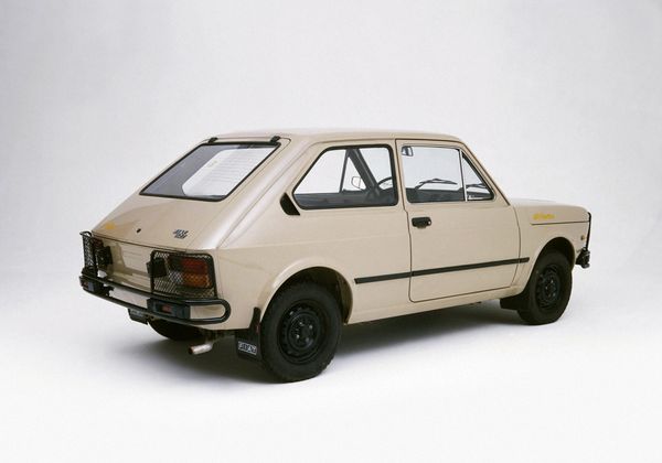 Fiat 127 1971. Carrosserie, extérieur. Mini 3-portes, 1 génération
