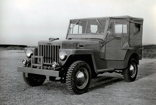 טויוטה לק ‏1954. מרכב, צורה. רכב שטח פתוח, 3 דור