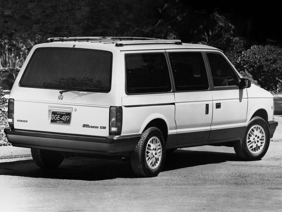 Dodge Caravan 1983. Carrosserie, extérieur. Monospace, 1 génération