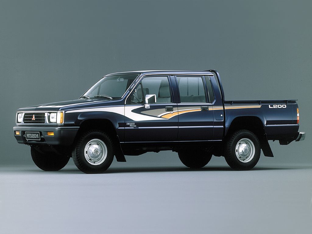Mitsubishi Triton 1986. Bodywork, Exterior. Pickup double-cab, 2 generation