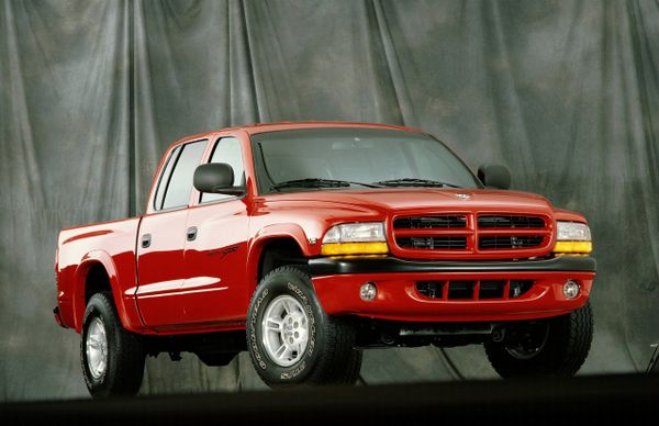 Dodge Dakota 1997. Bodywork, Exterior. Pickup double-cab, 2 generation