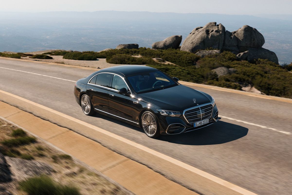 Mercedes S-Class 2026. Кузов. Седан Лонг, 7 поколение, рестайлинг