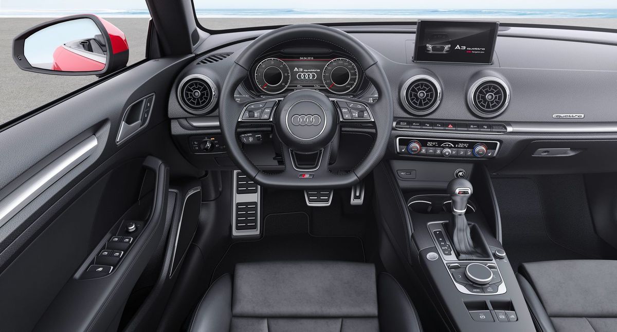 Audi A3 2016. Siéges avants. Cabriolet, 3 génération, restyling