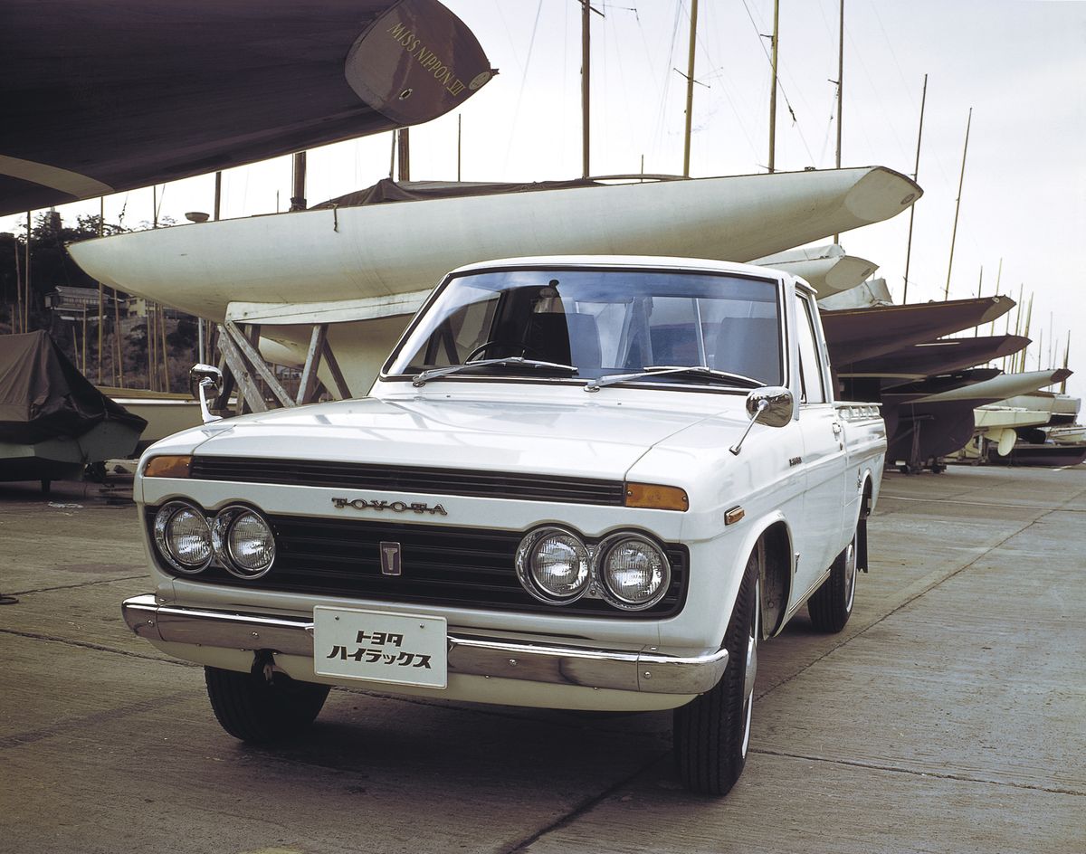 Тойота Хайлюкс 1968. Кузов, экстерьер. Пикап Одинарная кабина, 1 поколение