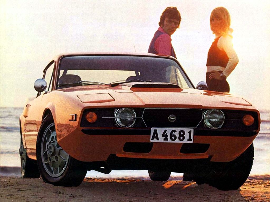 Saab Sonett 1970. Carrosserie, extérieur. Coupé, 3 génération