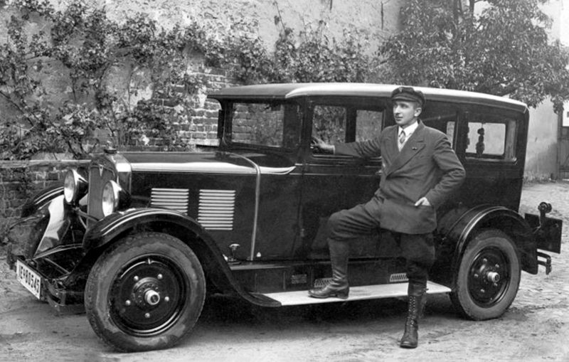 Adler Favorit 1929. Carrosserie, extérieur. Limousine, 1 génération