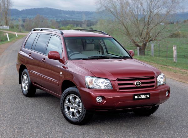 Toyota Kluger 2003. Carrosserie, extérieur. VUS 5-portes, 1 génération, restyling