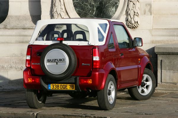 Suzuki Jimny 2005. Carrosserie, extérieur. VUS cabriolet, 3 génération, restyling 1