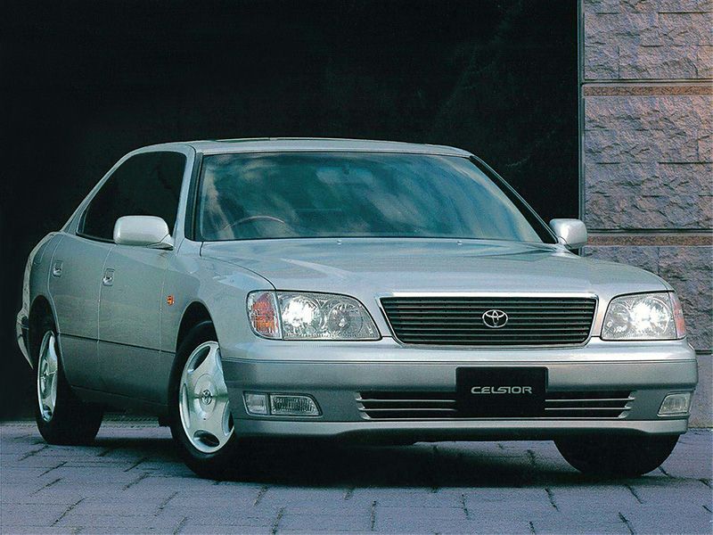 Тойота Сельсиор 1997. Кузов, экстерьер. Седан, 2 поколение, рестайлинг
