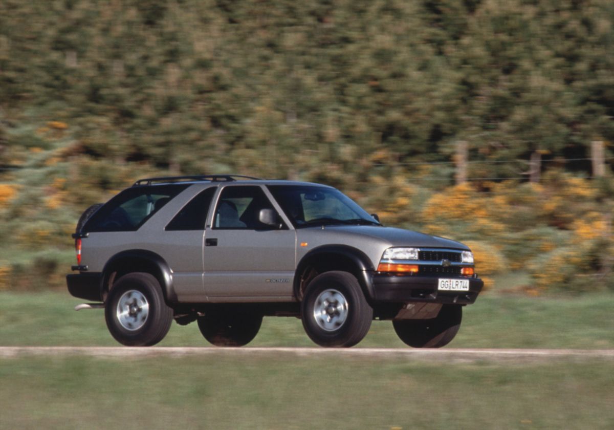 Chevrolet Blazer 1994. Carrosserie, extérieur. VUS 3-portes, 2 génération