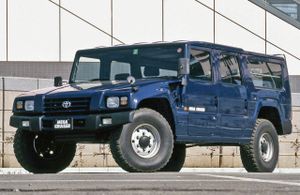 טויוטה מגה קרוזר 1996. מרכב, צורה. רכב שטח 5 דלתות, 1 דור