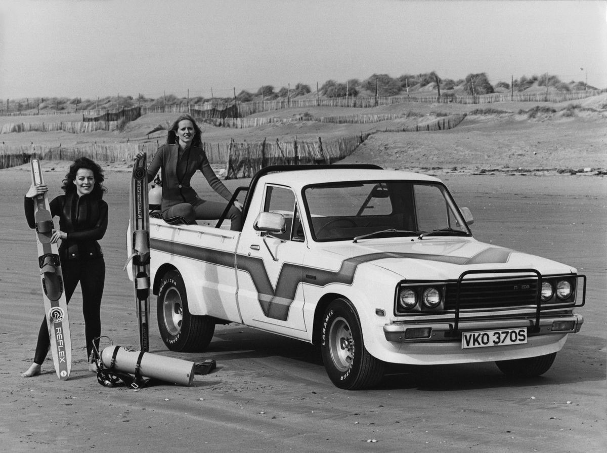 Mazda B-series 1977. Bodywork, Exterior. Pickup single-cab, 3 generation