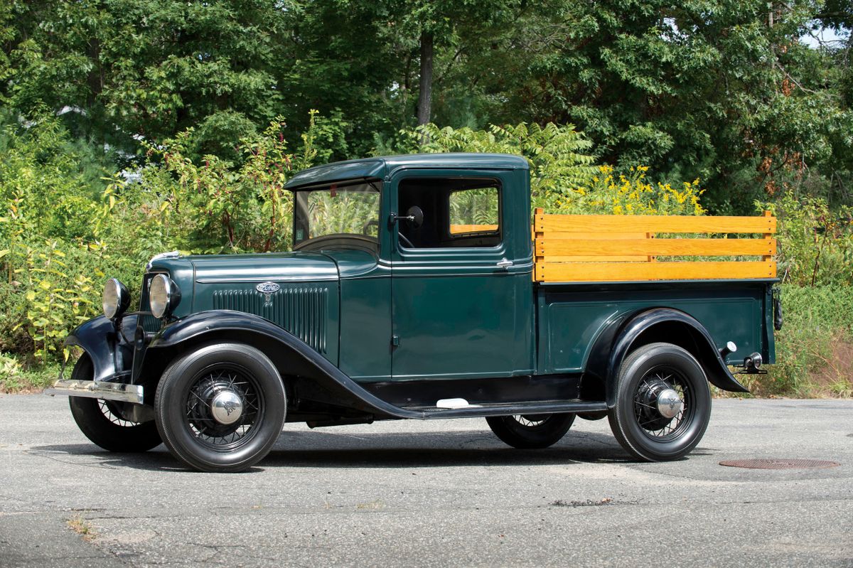 فورد V8 ‏1932. الهيكل، المظهر الخارجي. بيكاب كبين واحد, 1 الجيل