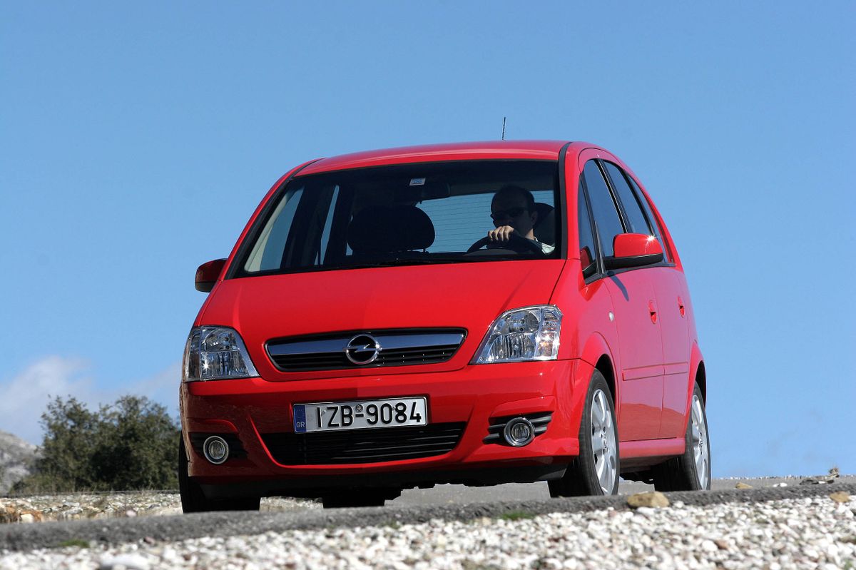 Opel Meriva 2005. Bodywork, Exterior. Compact Van, 1 generation, restyling