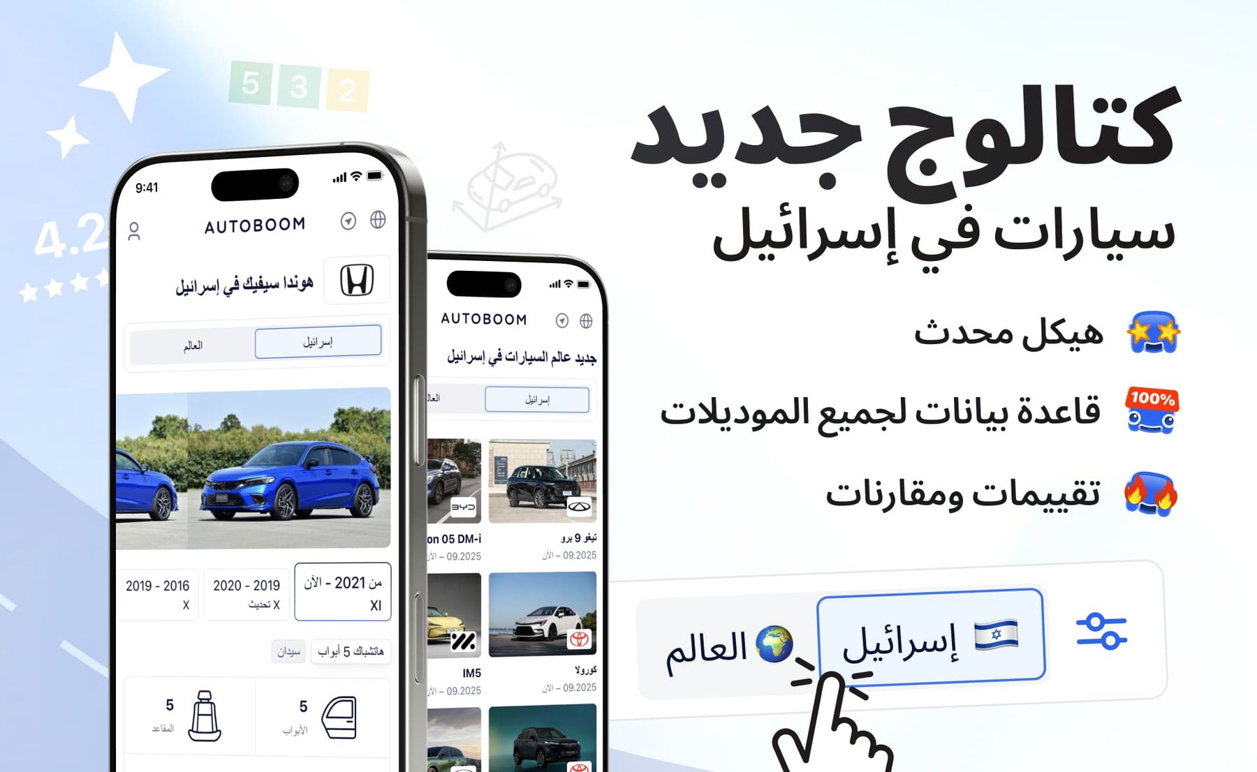 كتالوج جديد: السيارات في إسرائيل