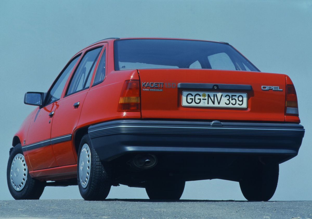 Opel Kadett 1984. Bodywork, Exterior. Sedan, 5 generation