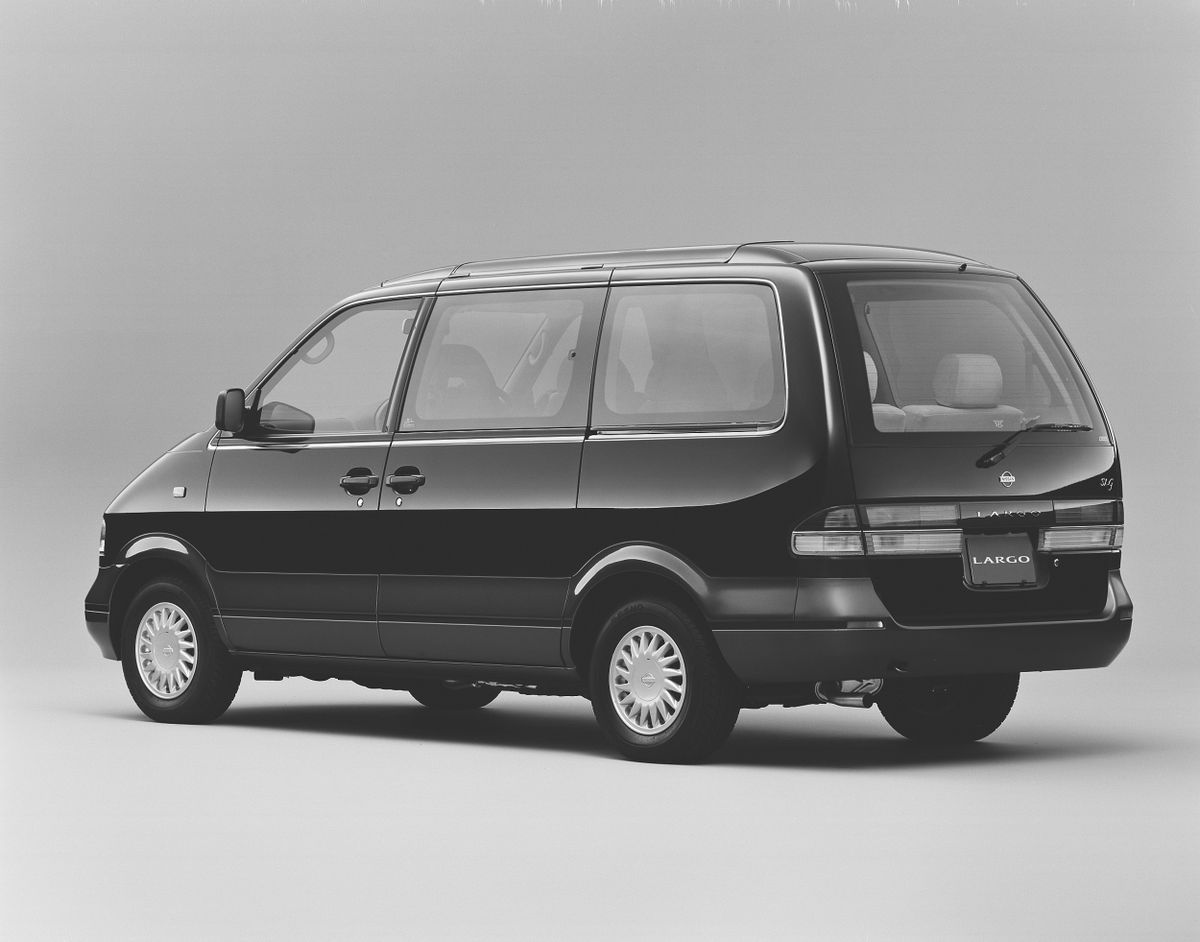 ניסאן לארגו 1993. מרכב, צורה. מיניוואן, 3 דור