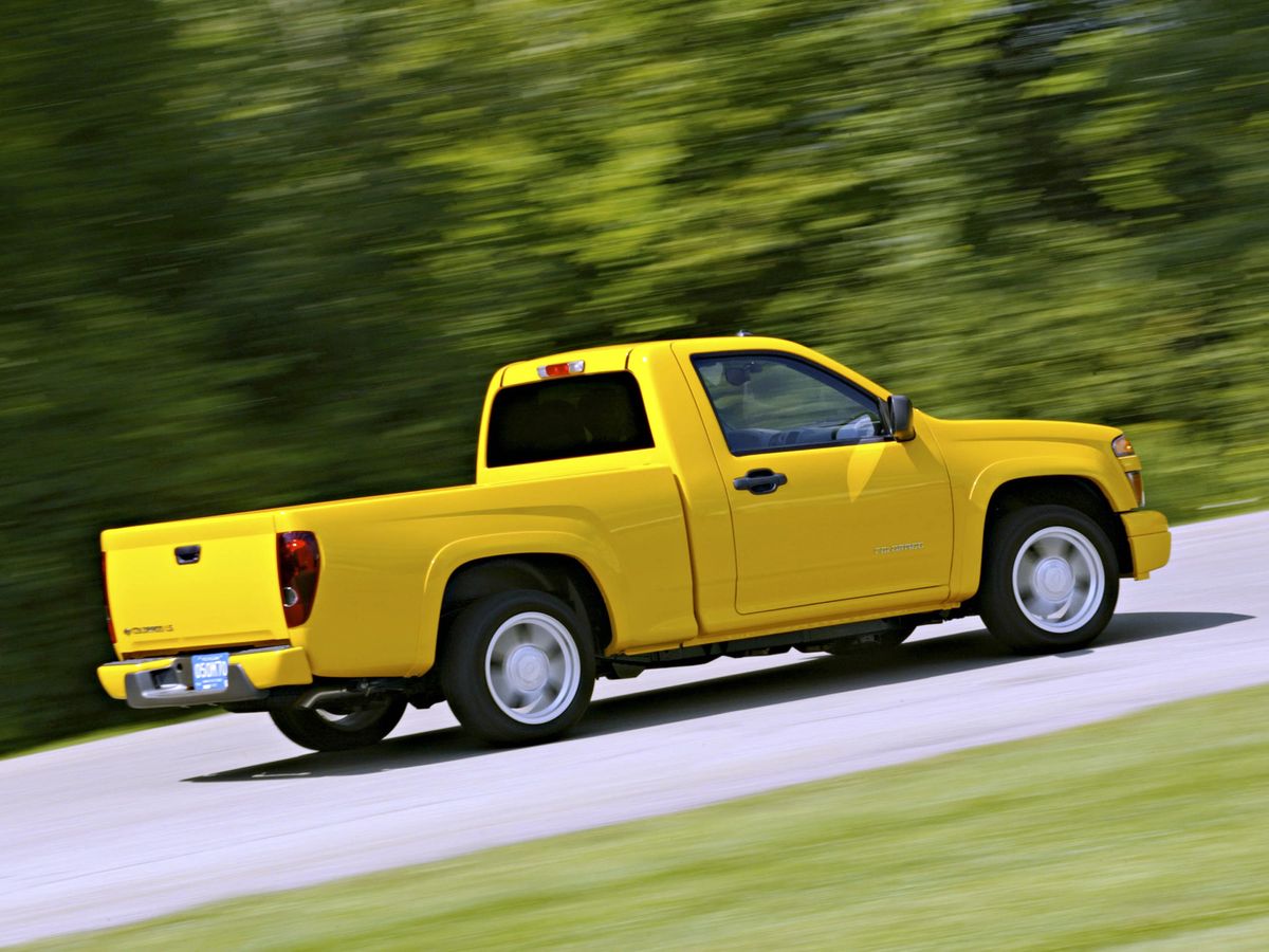 Chevrolet Colorado 2004. Bodywork, Exterior. Pickup single-cab, 1 generation