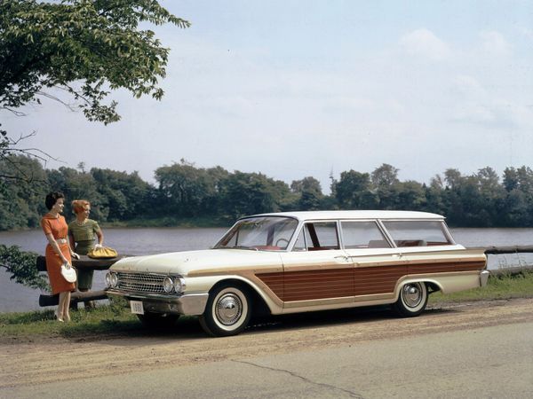 פורד גלקסי ‏1960. מרכב, צורה. סטיישן 5 דלתות, 2 דור