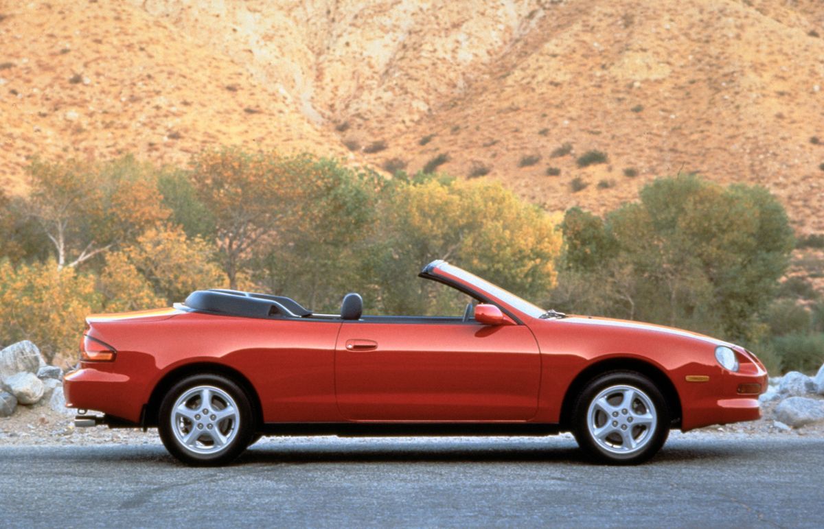 Toyota Celica 1996. Carrosserie, extérieur. Cabriolet, 6 génération, restyling