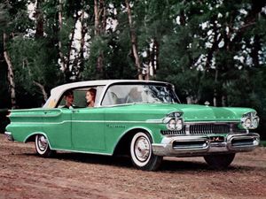 Mercury Monterey 1957. Bodywork, Exterior. Sedan Hardtop, 3 generation