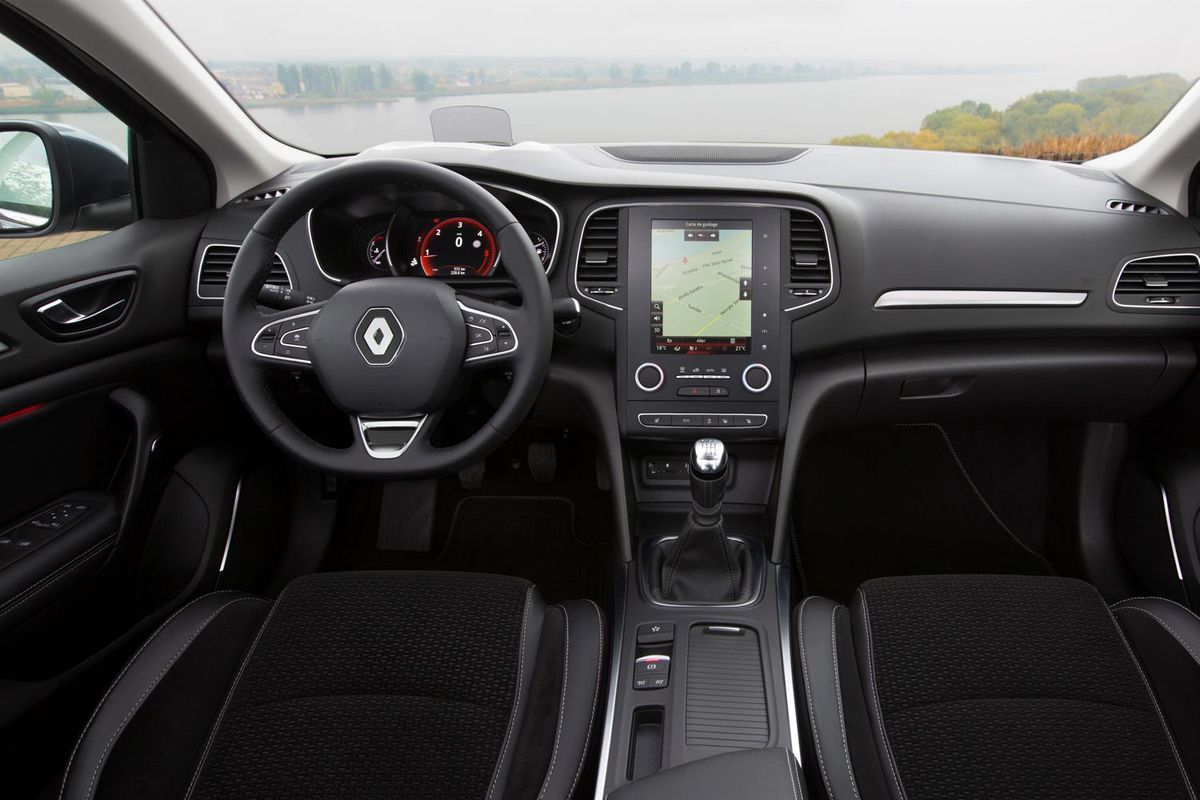 Renault Megane 2020. Front seats. Sedan, 4 generation, restyling