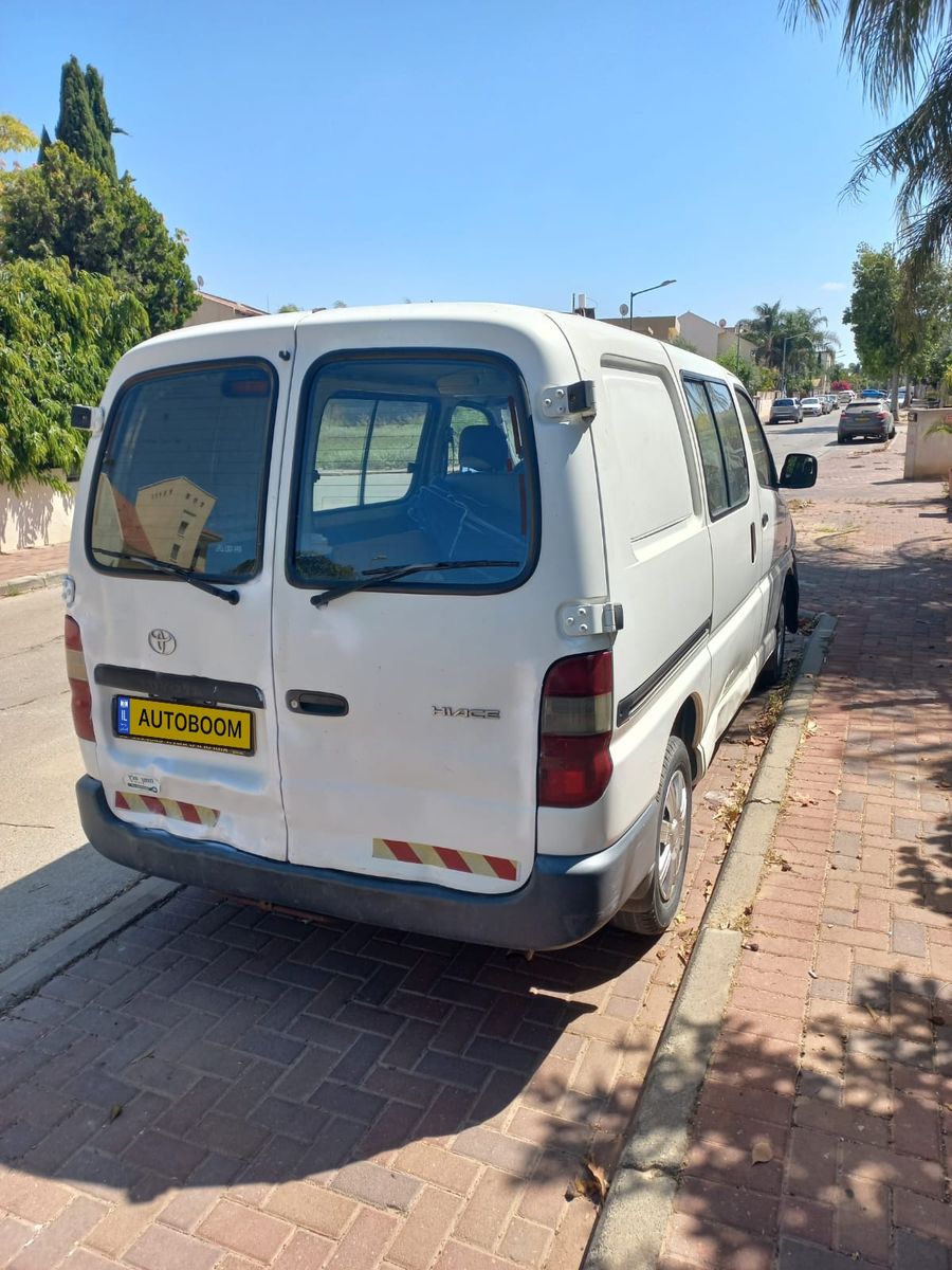 Toyota HiAce с пробегом, 2008, частная рука