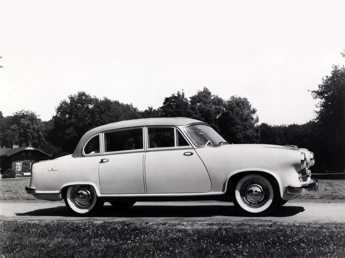 Боргвард Hansa 2400 1955. Кузов, экстерьер. Седан, 2 поколение