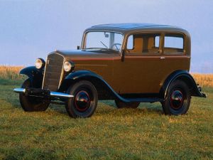 אופל P4 1935. מרכב, צורה. האצ'בק 3 דלתות, 1 דור